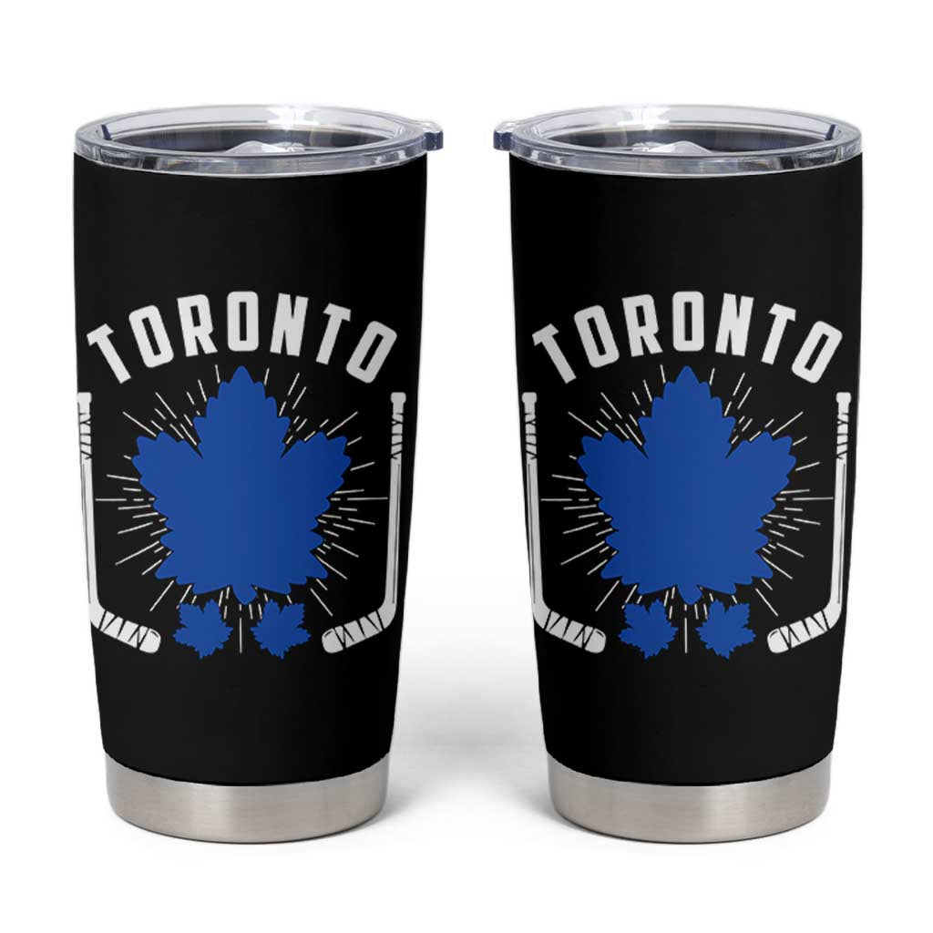 Toronto Ice Hockey Lover Tumbler Cup Vintage Canada Gift - Wonder Print Shop
