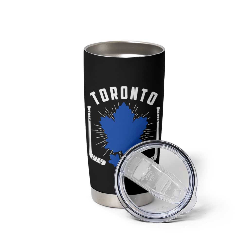 Toronto Ice Hockey Lover Tumbler Cup Vintage Canada Gift - Wonder Print Shop