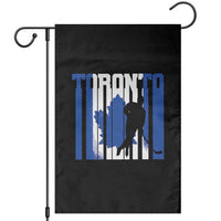 Ice Hockey Torontonian Player Garden Flag Toronto Flag Gift - Wonder Print Shop