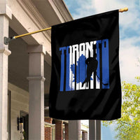 Ice Hockey Torontonian Player Garden Flag Toronto Flag Gift - Wonder Print Shop