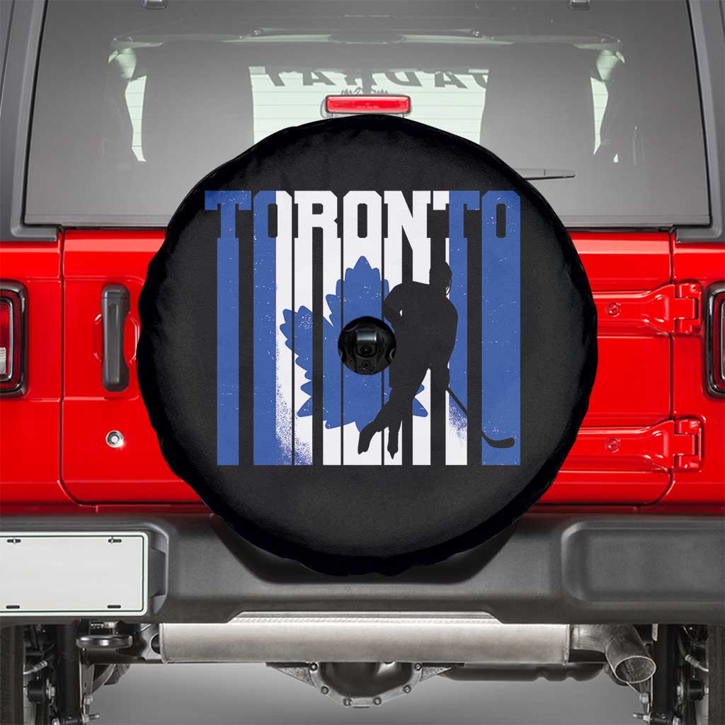 Ice Hockey Torontonian Player Spare Tire Cover Toronto Flag Gift - Wonder Print Shop