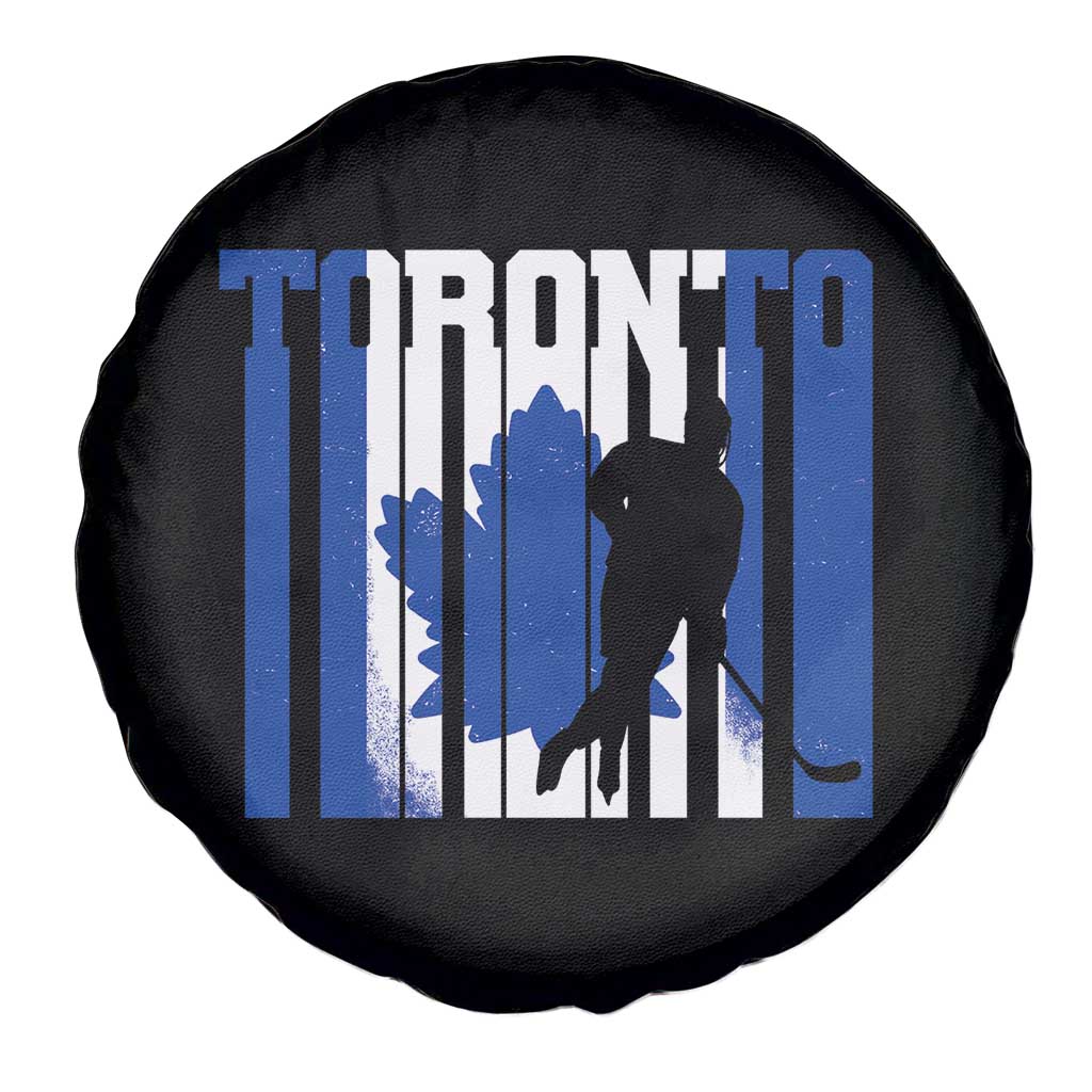 Ice Hockey Torontonian Player Spare Tire Cover Toronto Flag Gift - Wonder Print Shop