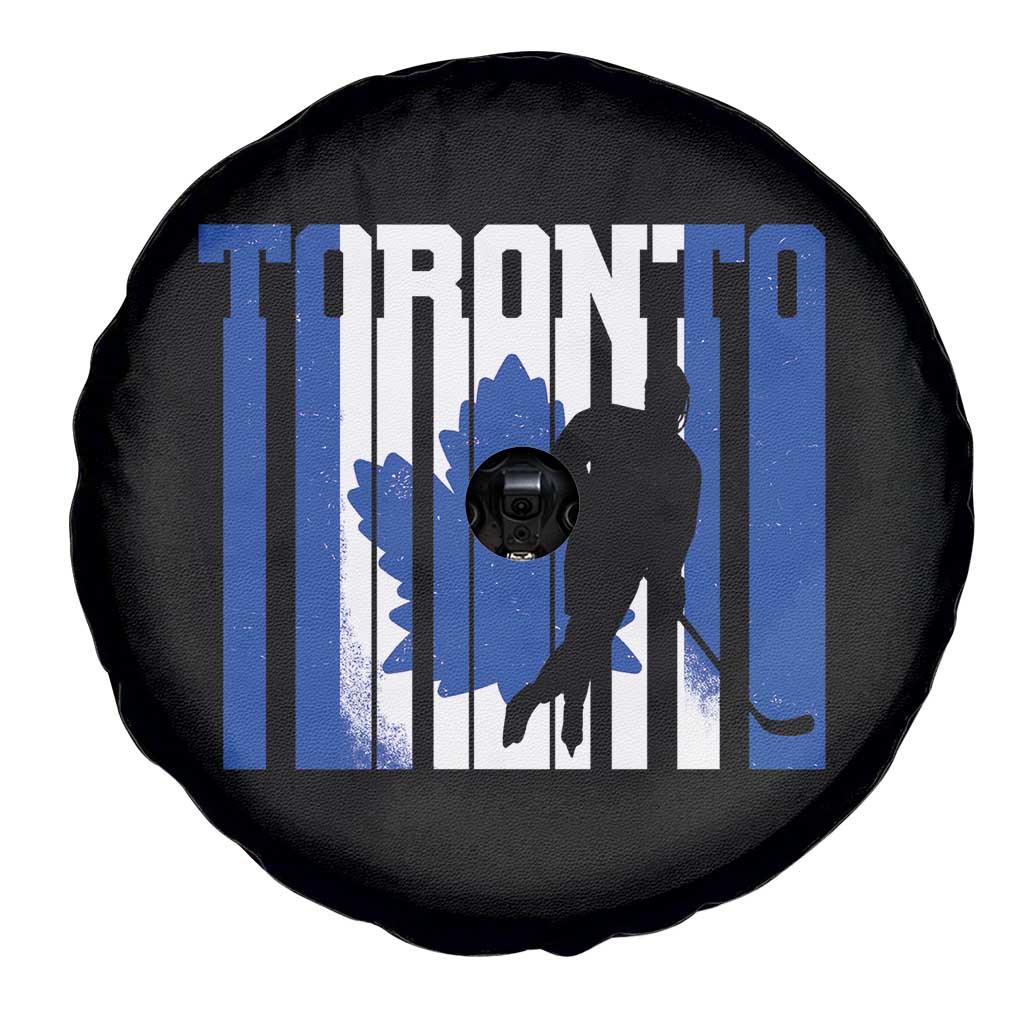 Ice Hockey Torontonian Player Spare Tire Cover Toronto Flag Gift - Wonder Print Shop