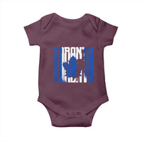 Ice Hockey Torontonian Player Baby Onesie Toronto Flag Gift - Wonder Print Shop
