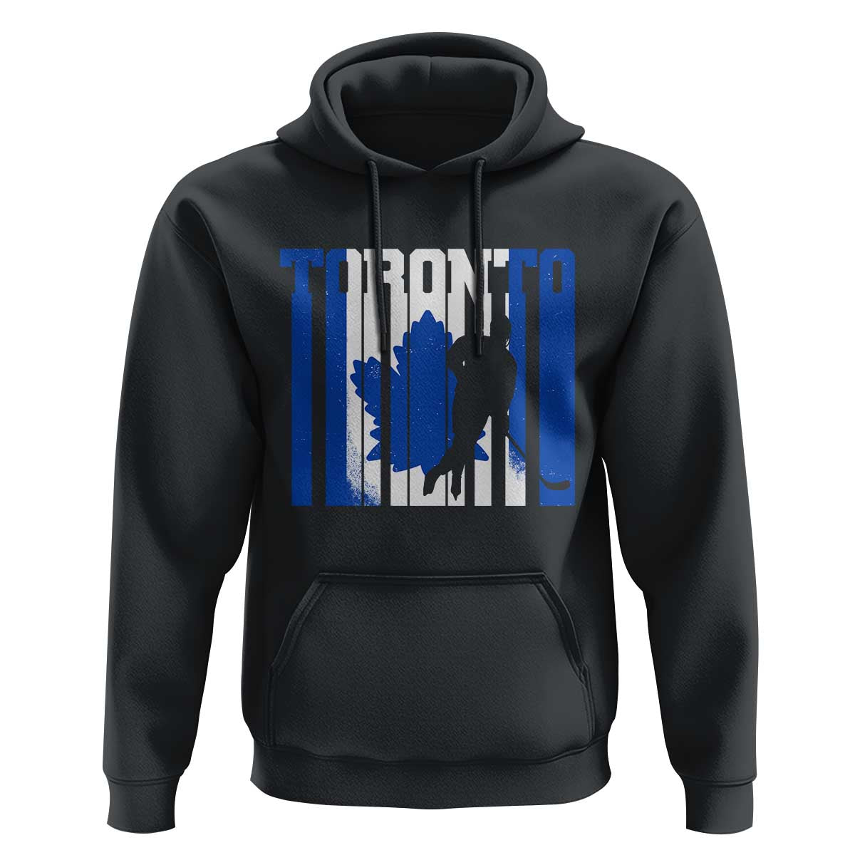 Ice Hockey Torontonian Player Hoodie Toronto Flag Gift - Wonder Print Shop