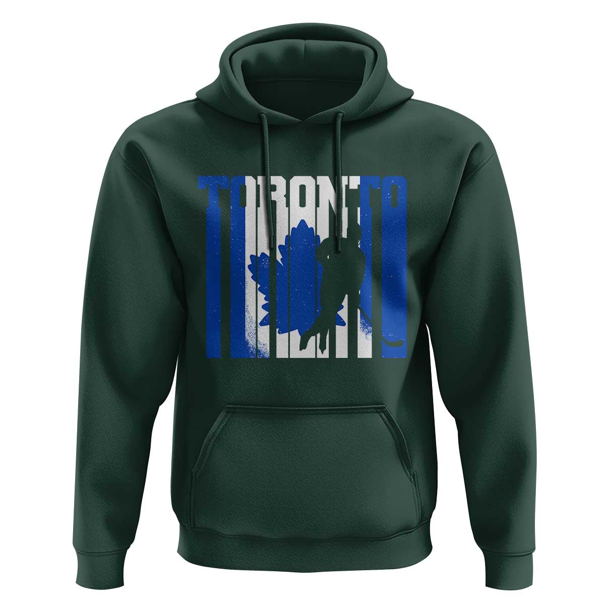 Ice Hockey Torontonian Player Hoodie Toronto Flag Gift - Wonder Print Shop