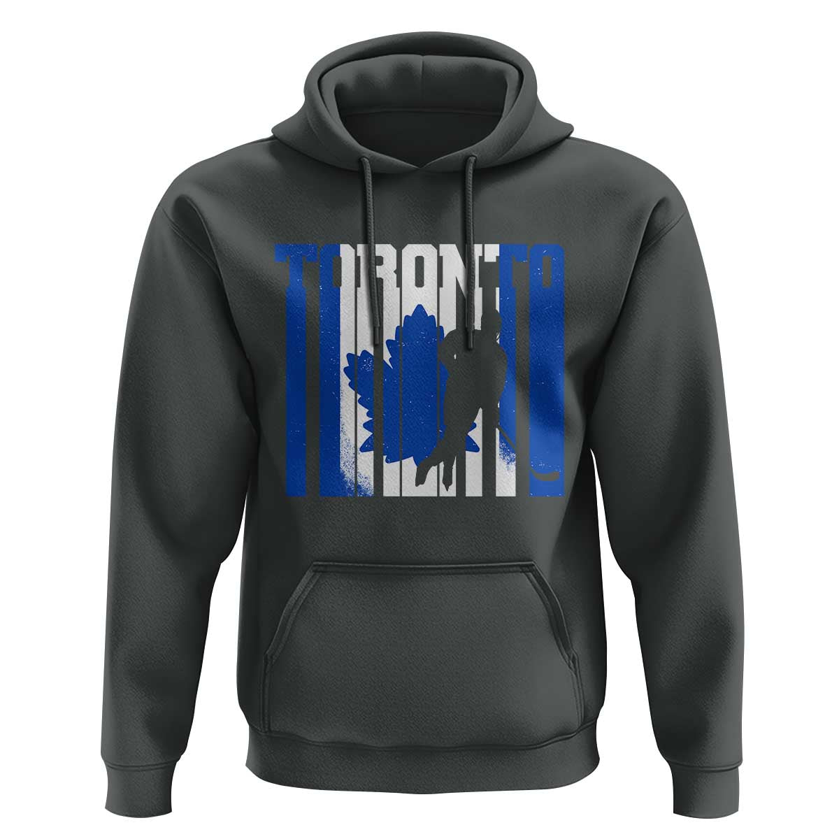 Ice Hockey Torontonian Player Hoodie Toronto Flag Gift - Wonder Print Shop