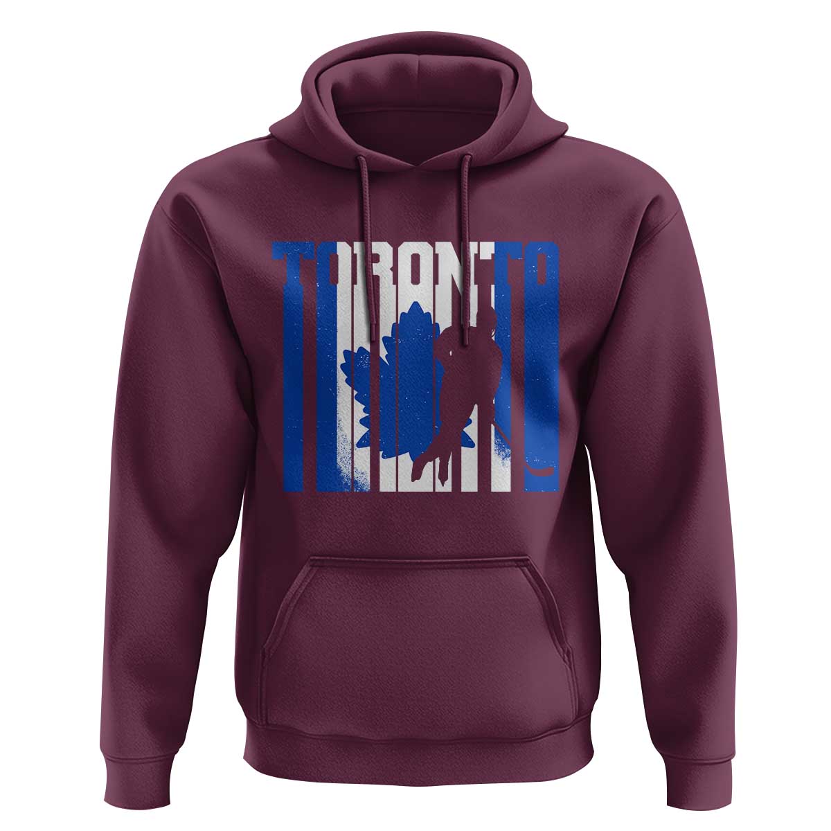 Ice Hockey Torontonian Player Hoodie Toronto Flag Gift - Wonder Print Shop