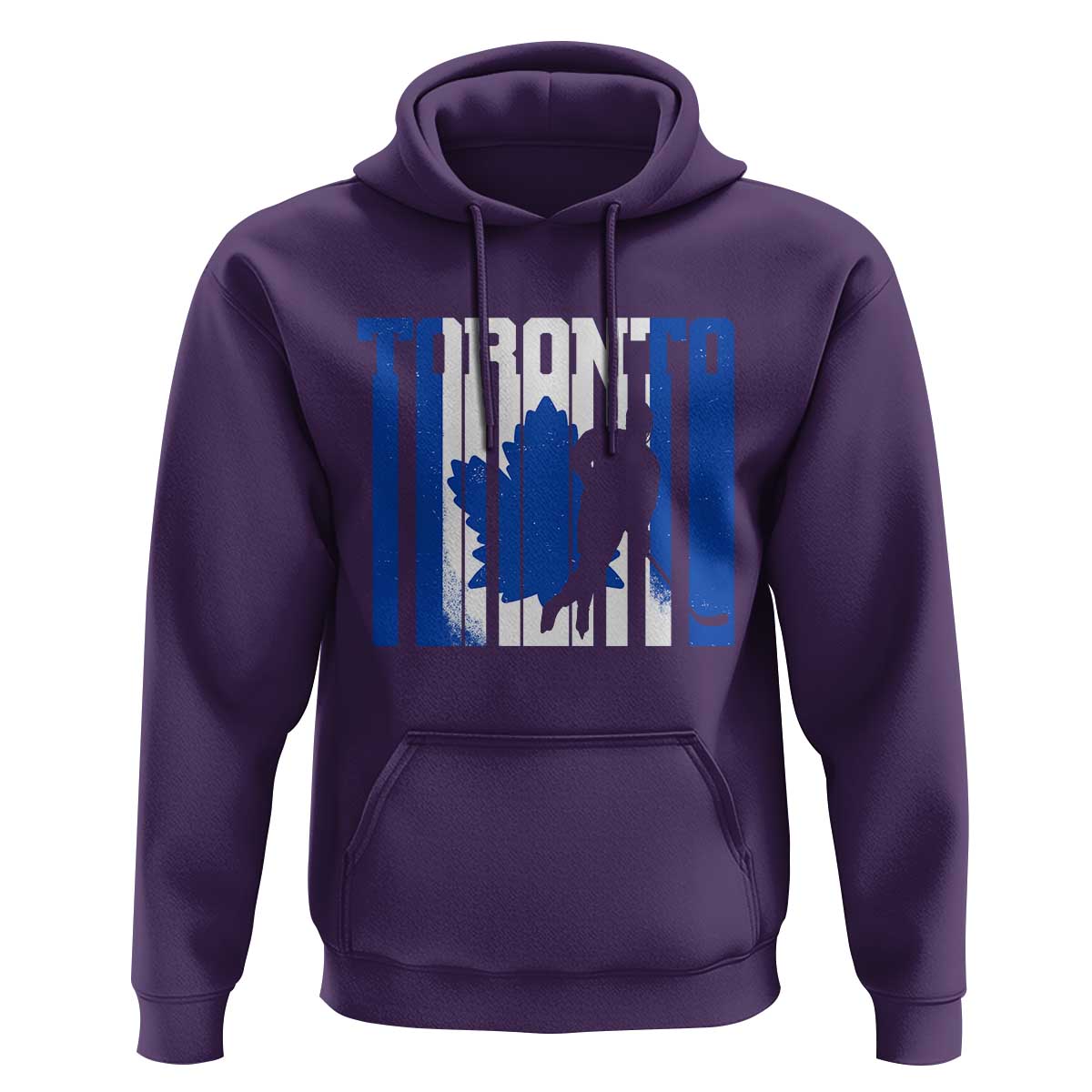 Ice Hockey Torontonian Player Hoodie Toronto Flag Gift - Wonder Print Shop