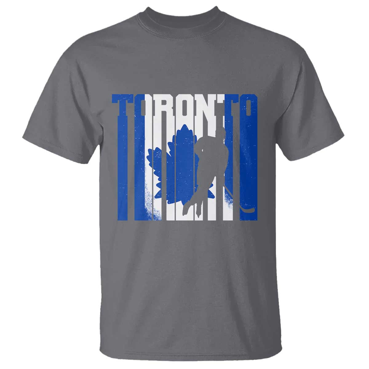 Ice Hockey Torontonian Player T Shirt Toronto Flag Gift - Wonder Print Shop