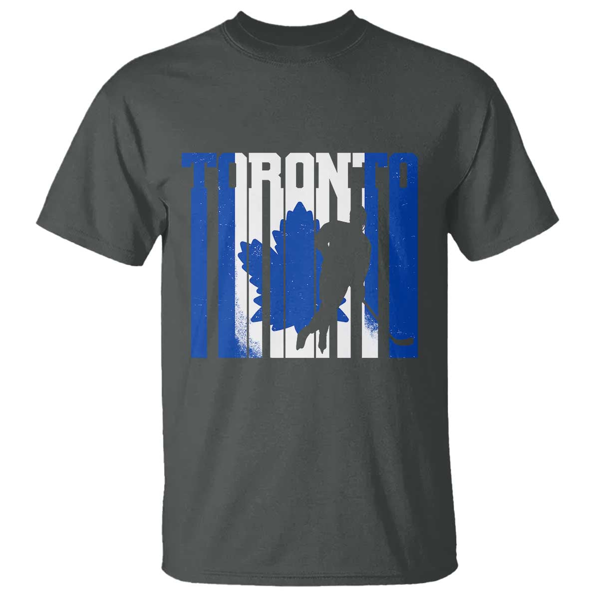 Ice Hockey Torontonian Player T Shirt Toronto Flag Gift - Wonder Print Shop