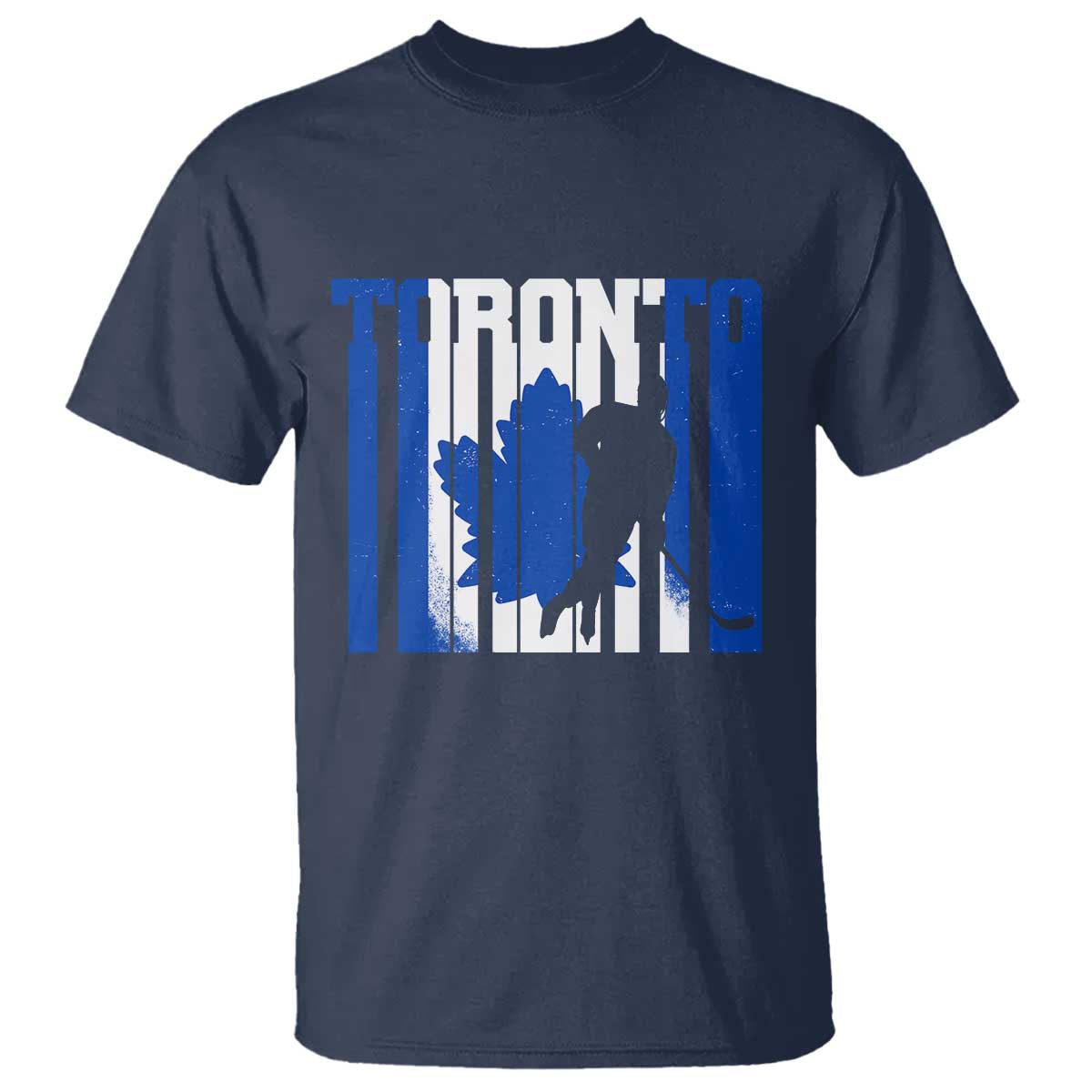 Ice Hockey Torontonian Player T Shirt Toronto Flag Gift - Wonder Print Shop