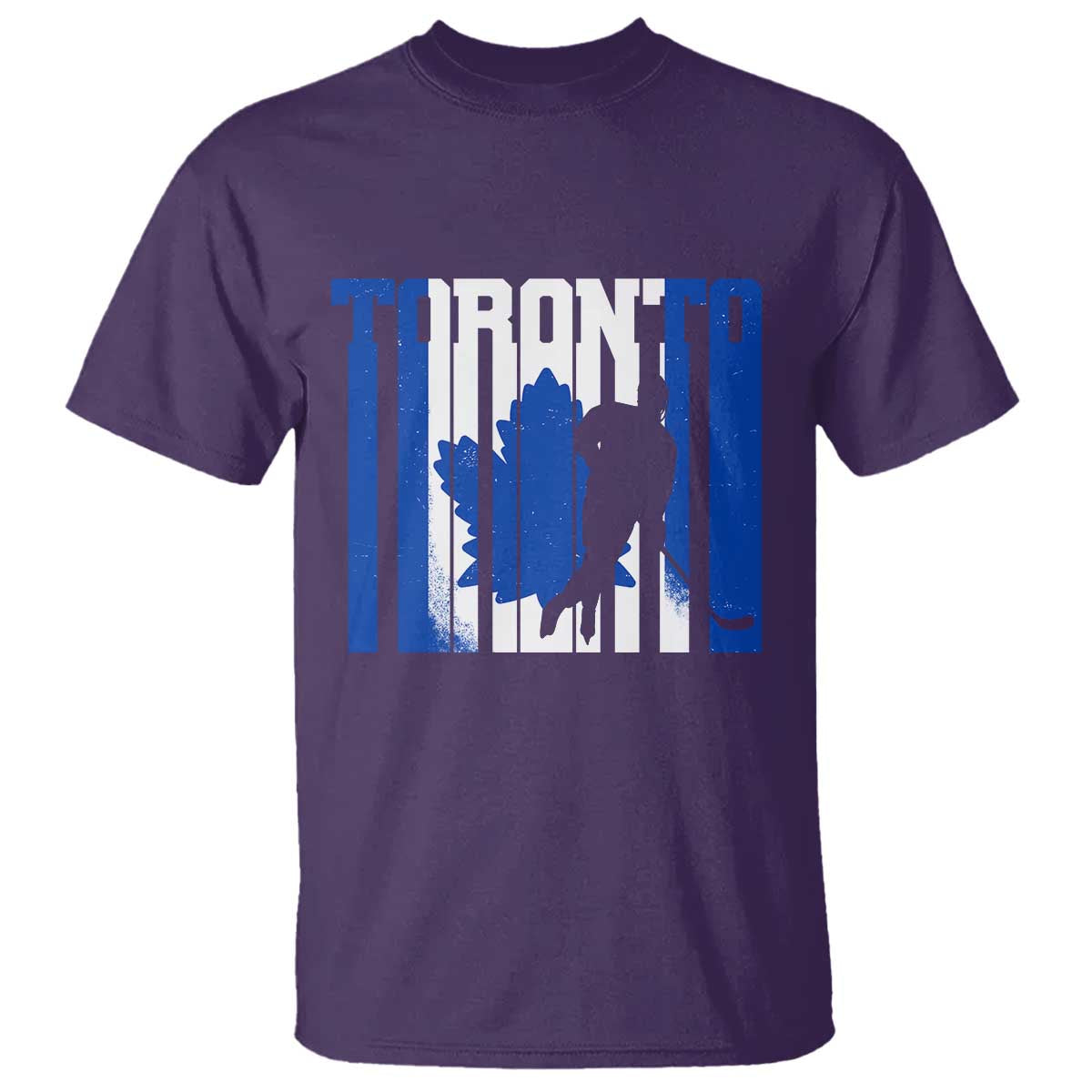 Ice Hockey Torontonian Player T Shirt Toronto Flag Gift - Wonder Print Shop