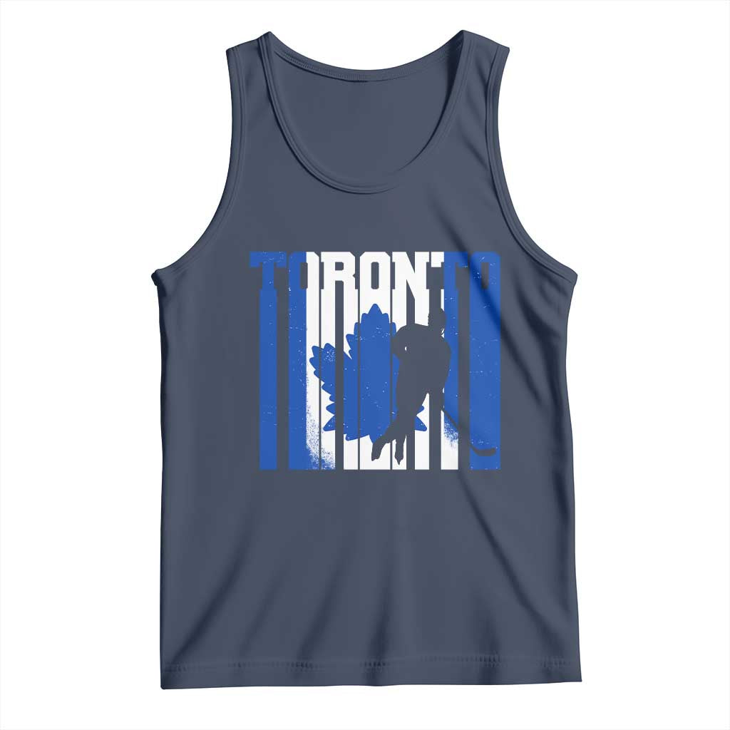 Ice Hockey Torontonian Player Tank Top Toronto Flag Gift - Wonder Print Shop
