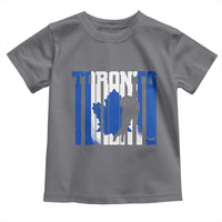 Ice Hockey Torontonian Player Toddler T Shirt Toronto Flag Gift - Wonder Print Shop