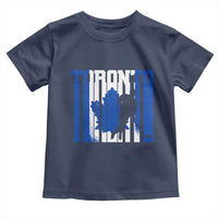 Ice Hockey Torontonian Player Toddler T Shirt Toronto Flag Gift - Wonder Print Shop