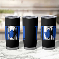 Ice Hockey Torontonian Player Tumbler Cup Toronto Flag Gift - Wonder Print Shop