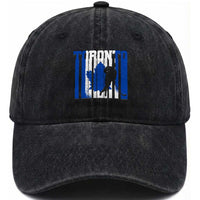 Ice Hockey Torontonian Player Washed Cotton Baseball Cap Toronto Flag Gift
