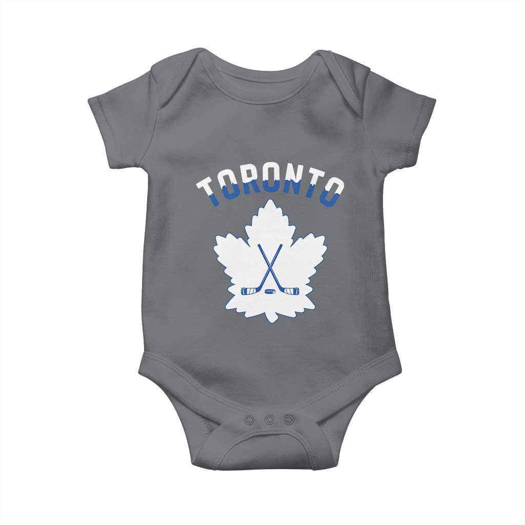 Toronto Ice Hockey Lover Baby Onesie Gift For Torontonian - Wonder Print Shop