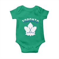 Toronto Ice Hockey Lover Baby Onesie Gift For Torontonian - Wonder Print Shop