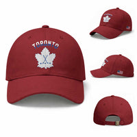 Toronto Ice Hockey Lover Baseball Cap Gift For Torontonian