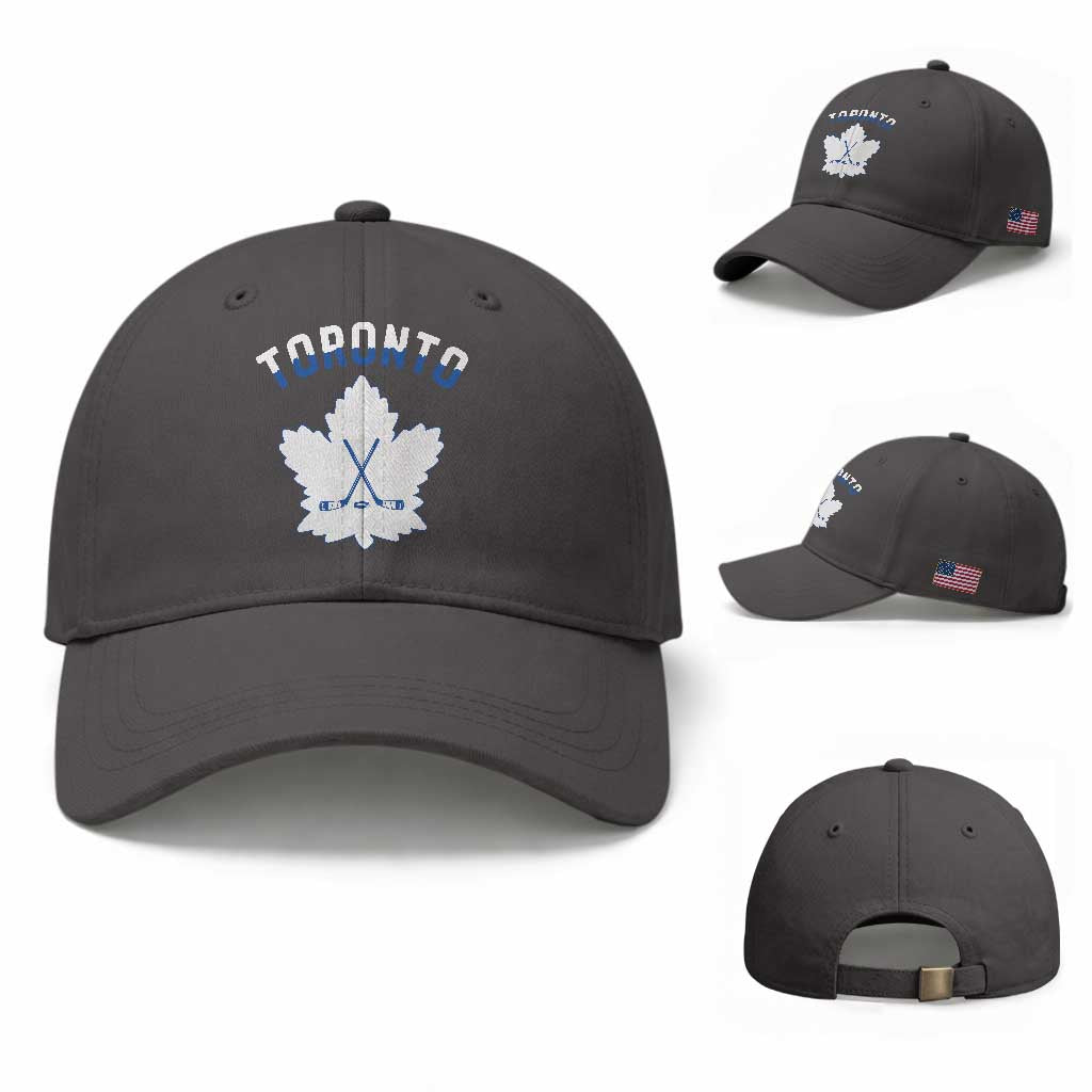 Toronto Ice Hockey Lover Baseball Cap Gift For Torontonian