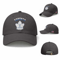 Toronto Ice Hockey Lover Baseball Cap Gift For Torontonian