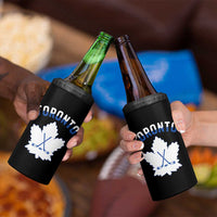 Toronto Ice Hockey Lover 4 in 1 Can Cooler Tumbler Gift For Torontonian - Wonder Print Shop