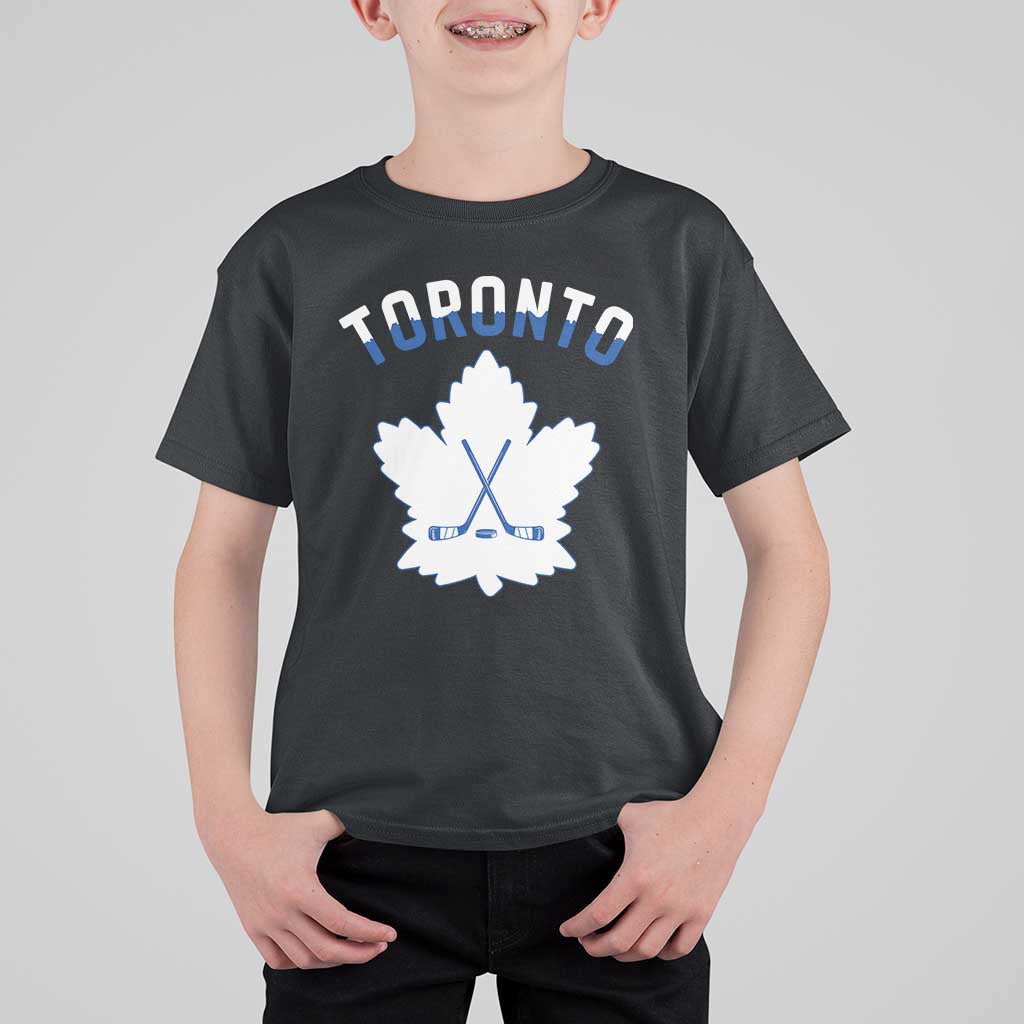 Toronto Ice Hockey Lover T Shirt For Kid Gift For Torontonian - Wonder Print Shop