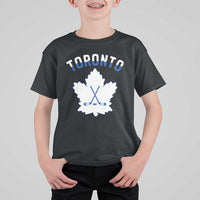 Toronto Ice Hockey Lover T Shirt For Kid Gift For Torontonian - Wonder Print Shop