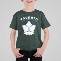 Toronto Ice Hockey Lover T Shirt For Kid Gift For Torontonian - Wonder Print Shop