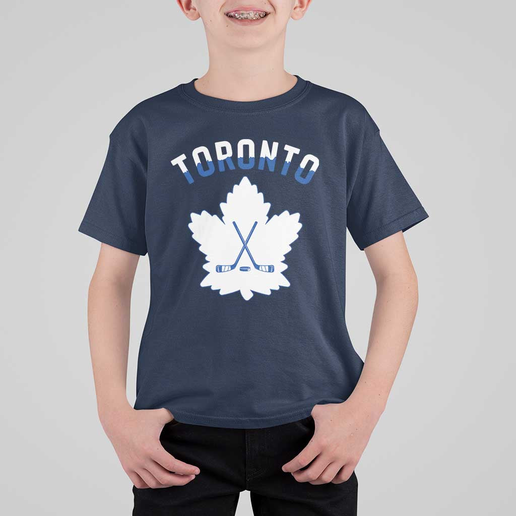 Toronto Ice Hockey Lover T Shirt For Kid Gift For Torontonian - Wonder Print Shop