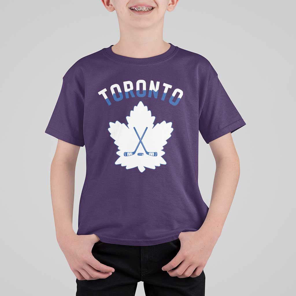 Toronto Ice Hockey Lover T Shirt For Kid Gift For Torontonian - Wonder Print Shop