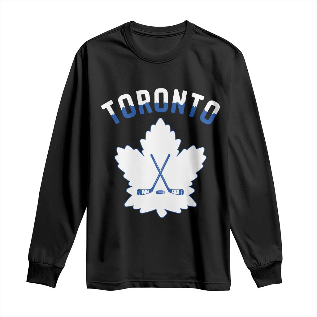 Toronto Ice Hockey Lover Long Sleeve Shirt Gift For Torontonian - Wonder Print Shop