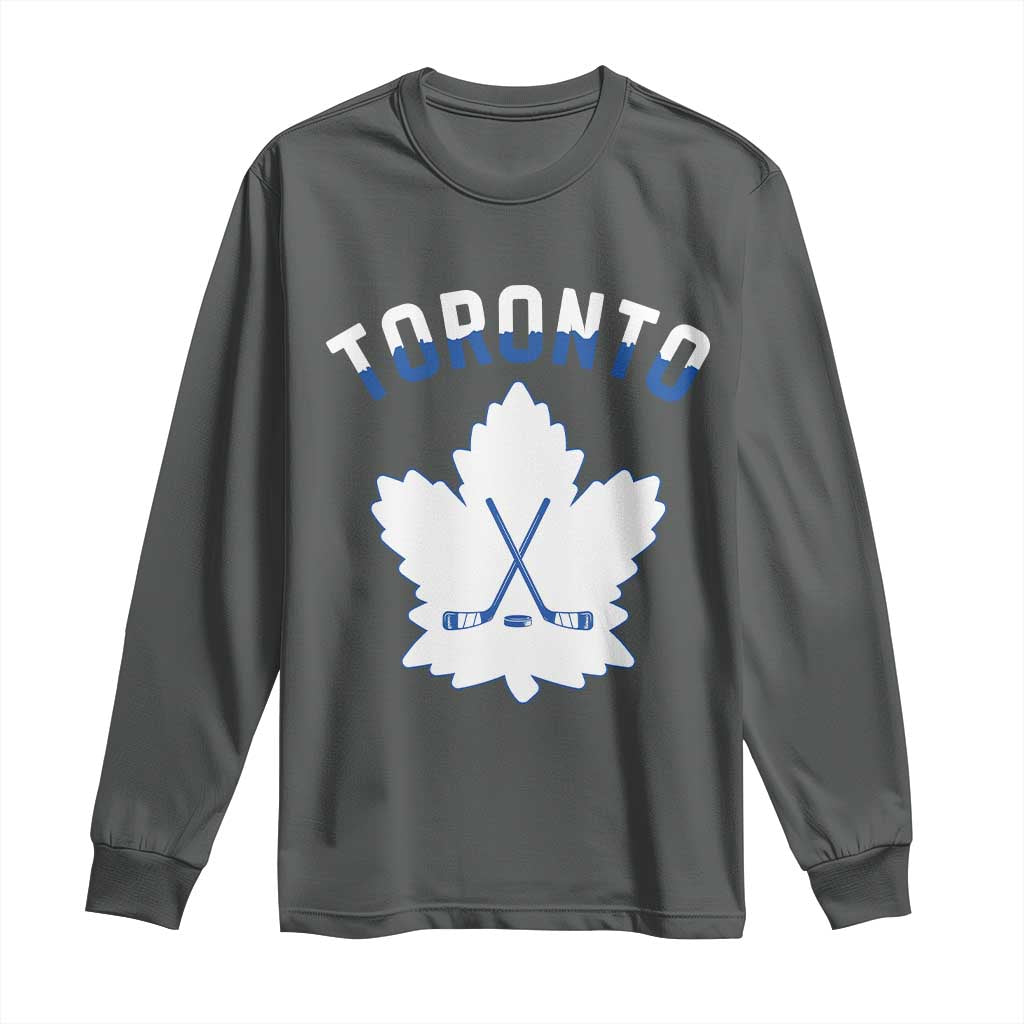 Toronto Ice Hockey Lover Long Sleeve Shirt Gift For Torontonian - Wonder Print Shop