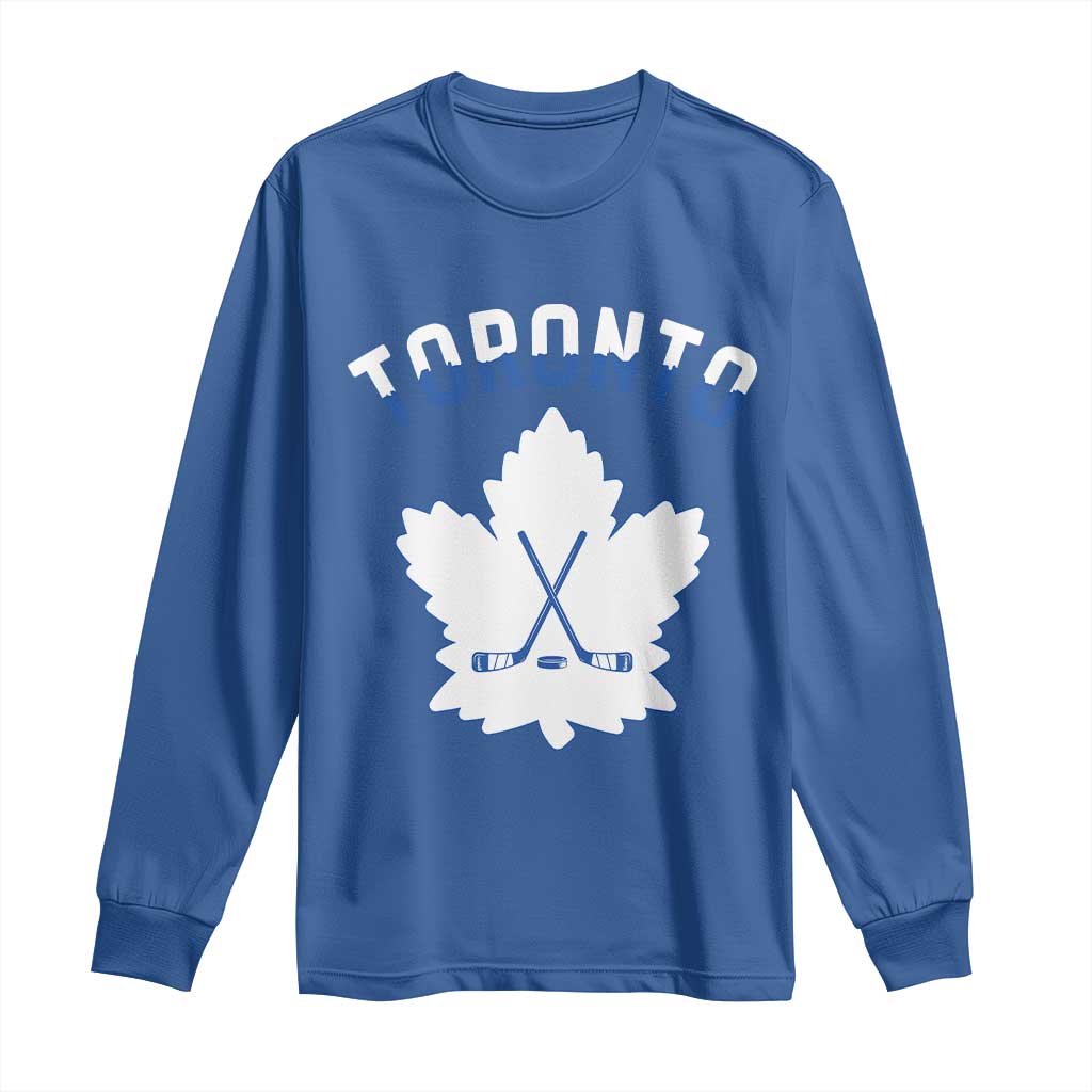 Toronto Ice Hockey Lover Long Sleeve Shirt Gift For Torontonian - Wonder Print Shop