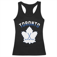 Toronto Ice Hockey Lover Racerback Tank Top Gift For Torontonian - Wonder Print Shop