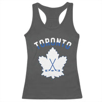 Toronto Ice Hockey Lover Racerback Tank Top Gift For Torontonian - Wonder Print Shop