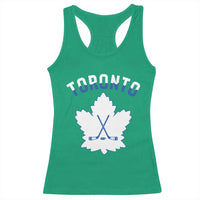 Toronto Ice Hockey Lover Racerback Tank Top Gift For Torontonian - Wonder Print Shop