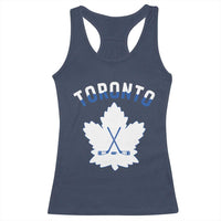 Toronto Ice Hockey Lover Racerback Tank Top Gift For Torontonian - Wonder Print Shop