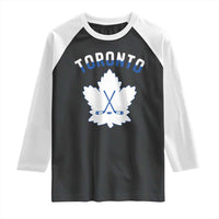 Toronto Ice Hockey Lover Raglan Shirt Gift For Torontonian - Wonder Print Shop