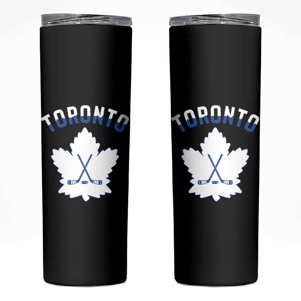 Toronto Ice Hockey Lover Skinny Tumbler Gift For Torontonian - Wonder Print Shop