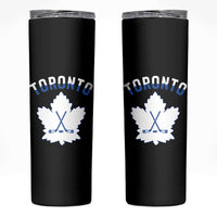Toronto Ice Hockey Lover Skinny Tumbler Gift For Torontonian - Wonder Print Shop