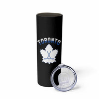 Toronto Ice Hockey Lover Skinny Tumbler Gift For Torontonian - Wonder Print Shop