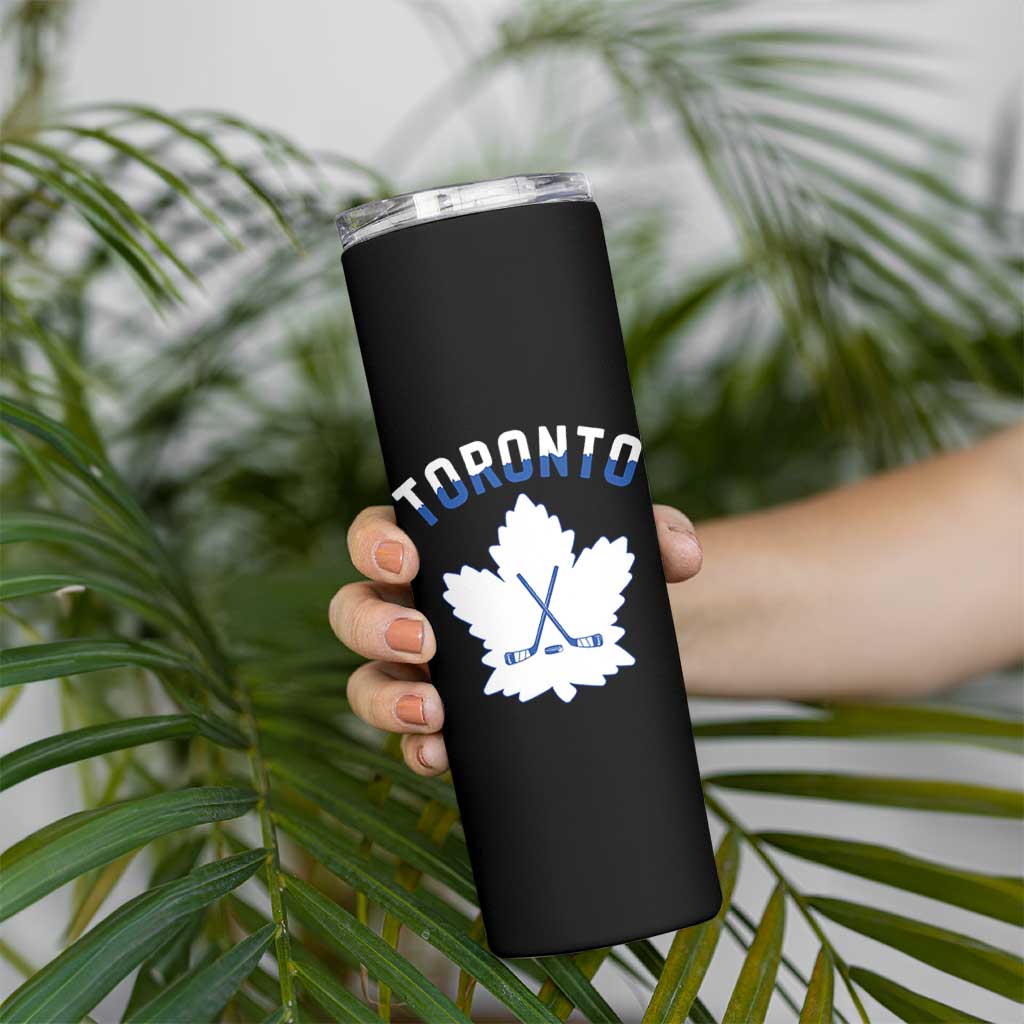 Toronto Ice Hockey Lover Skinny Tumbler Gift For Torontonian - Wonder Print Shop