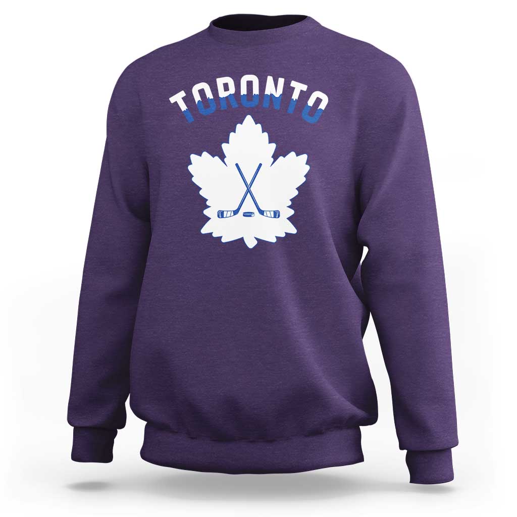 Toronto Ice Hockey Lover Sweatshirt Gift For Torontonian - Wonder Print Shop