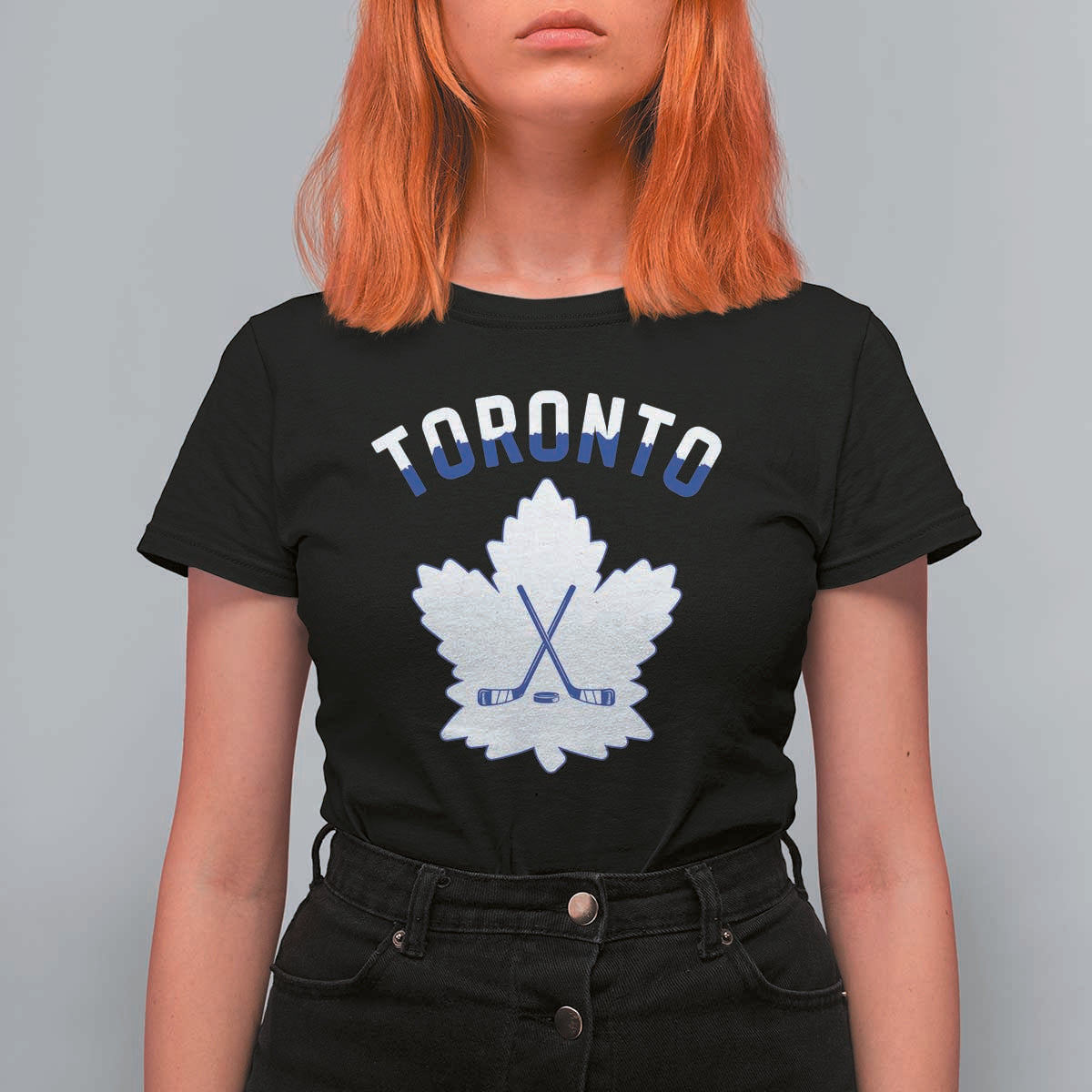 Toronto Ice Hockey Lover T Shirt For Women Gift For Torontonian - Wonder Print Shop