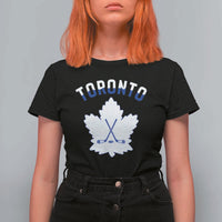 Toronto Ice Hockey Lover T Shirt For Women Gift For Torontonian - Wonder Print Shop