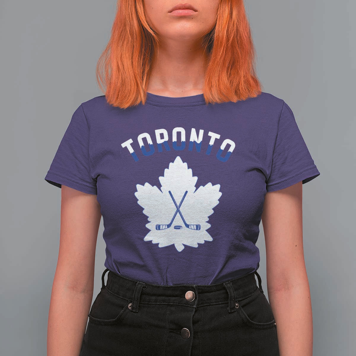 Toronto Ice Hockey Lover T Shirt For Women Gift For Torontonian - Wonder Print Shop