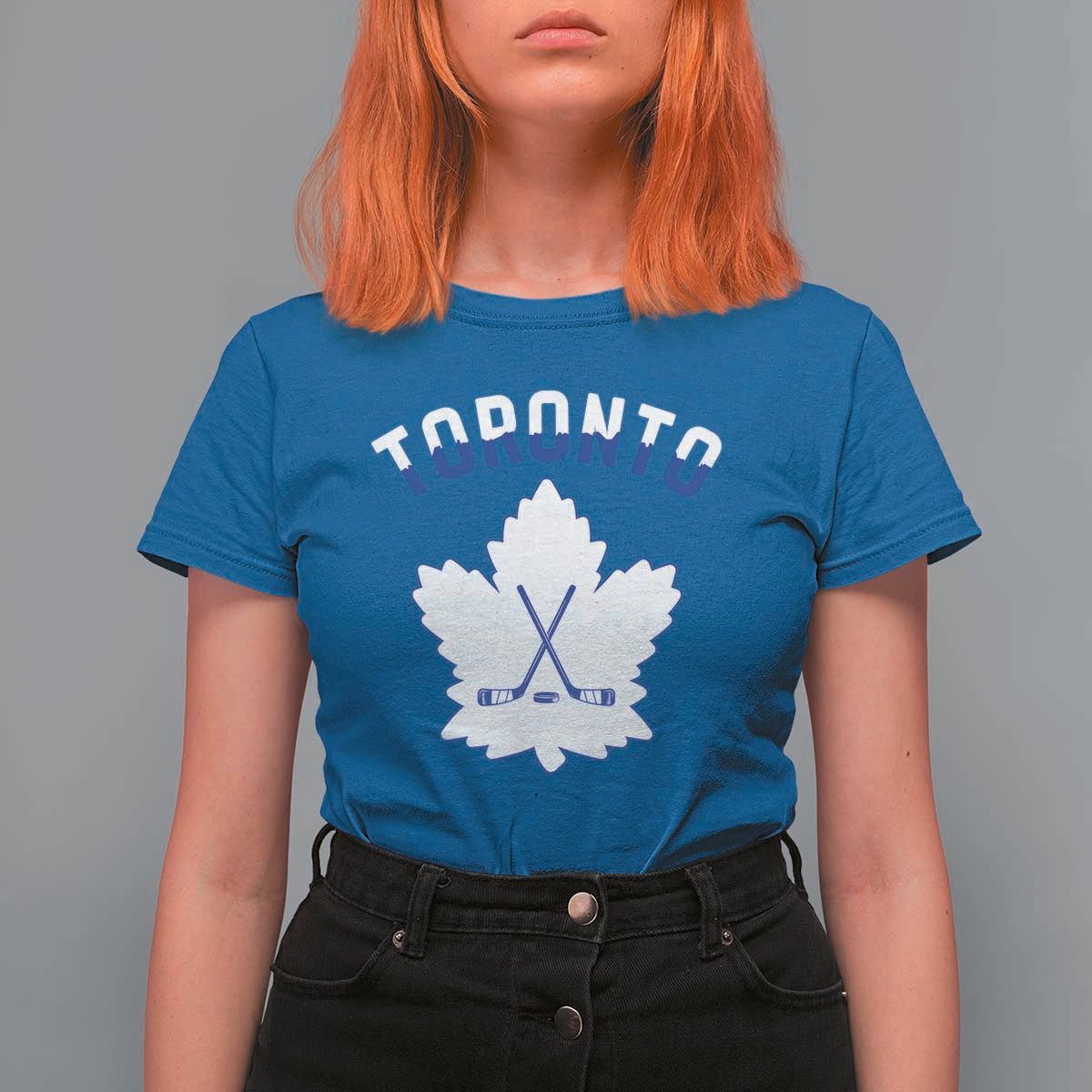 Toronto Ice Hockey Lover T Shirt For Women Gift For Torontonian - Wonder Print Shop